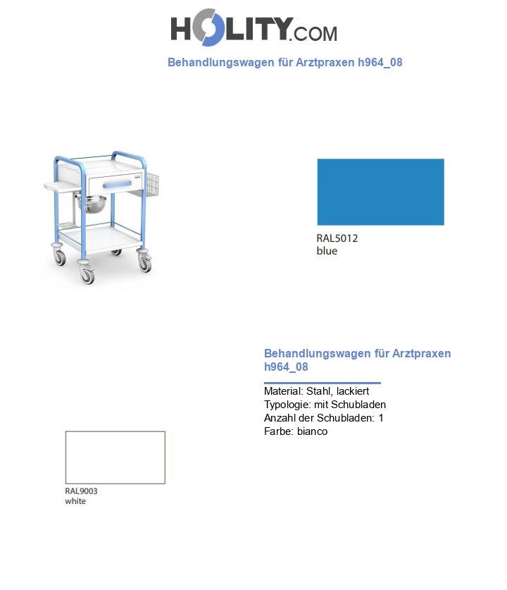 Behandlungswagen für Arztpraxen h964_08