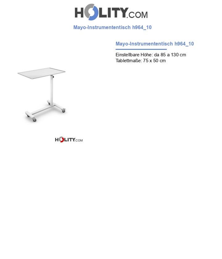 Mayo-Instrumententisch h964_10