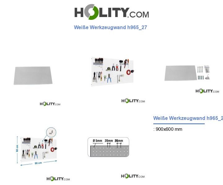 Weiße Werkzeugwand h965_27