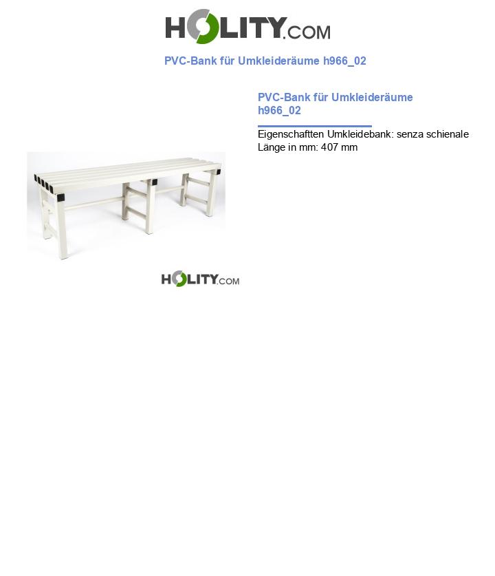PVC-Bank für Umkleideräume h966_02