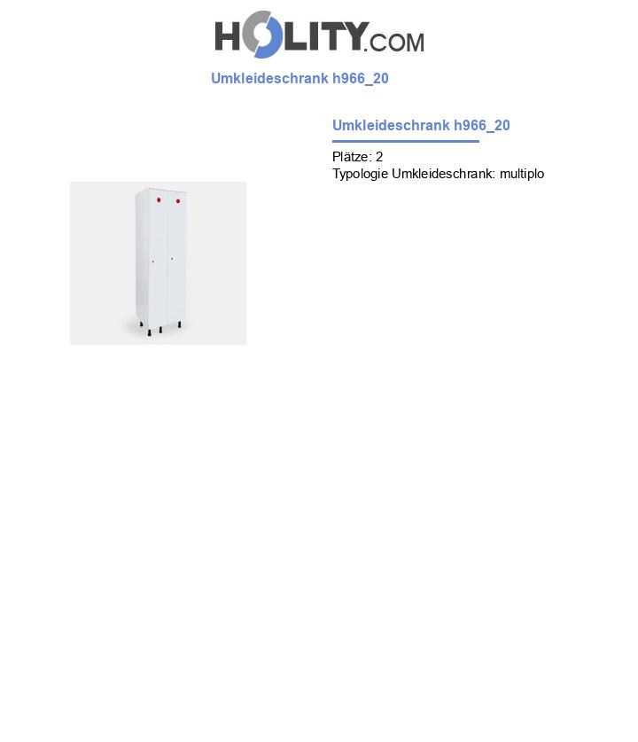 Umkleideschrank h966_20