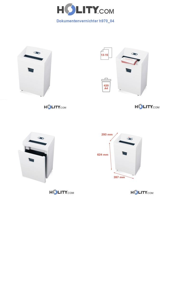 Dokumentenvernichter h970_04