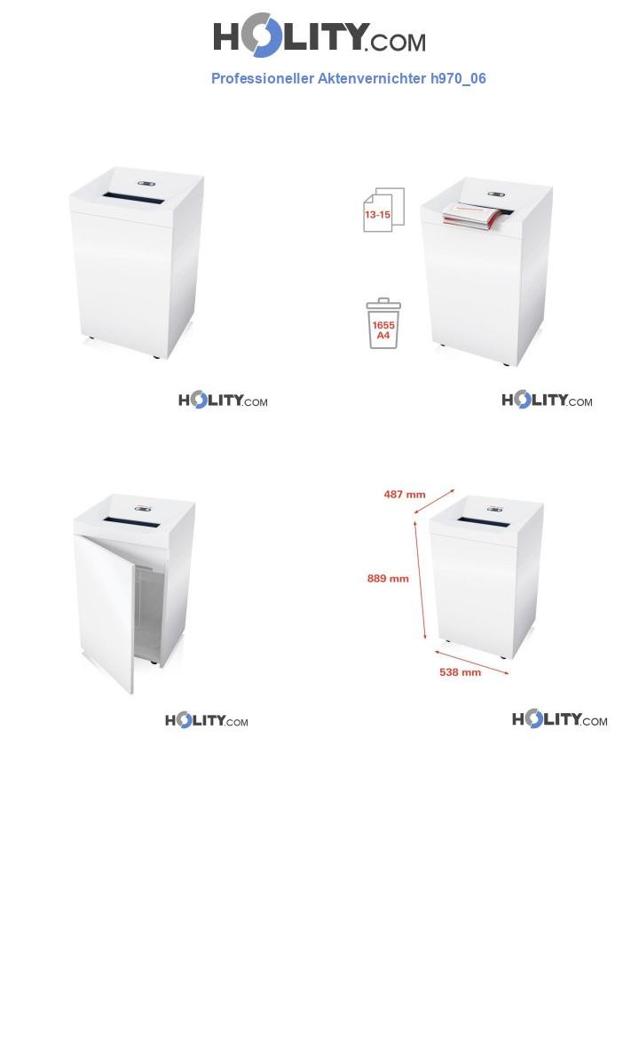 Professioneller Aktenvernichter h970_06