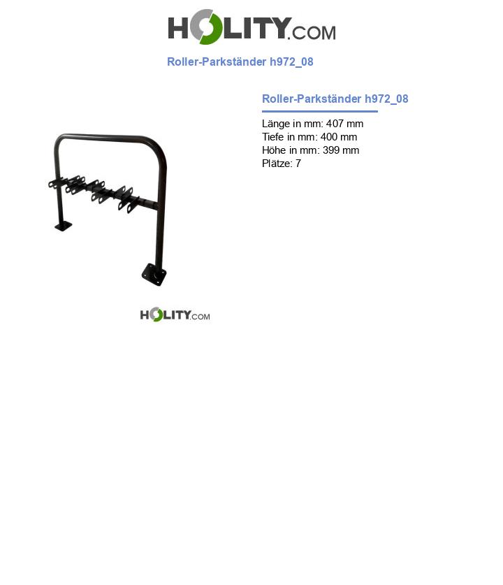 Roller-Parkständer h972_08