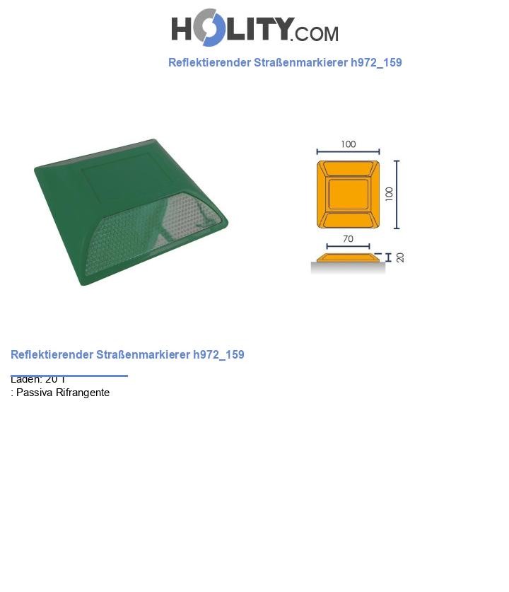 Reflektierender Straßenmarkierer h972_159