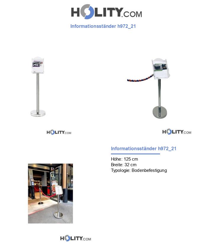 Informationsständer h972_21