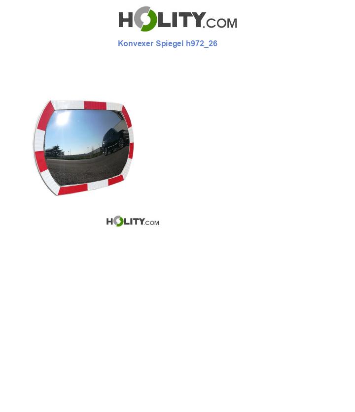 Konvexer Spiegel h972_26