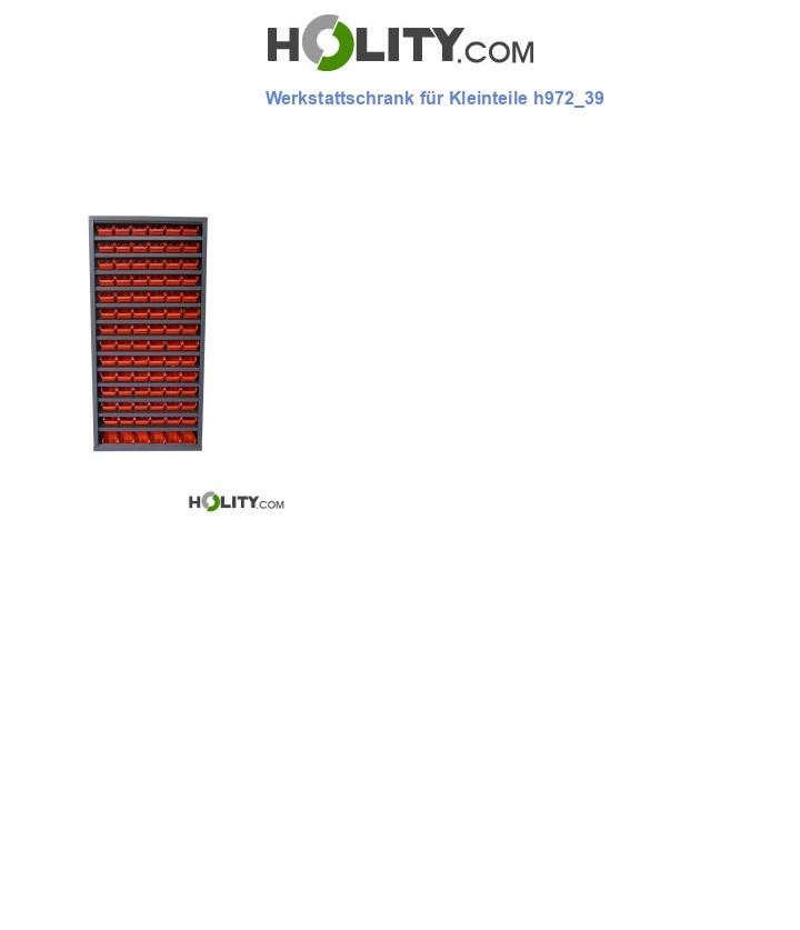Werkstattschrank für Kleinteile h972_39