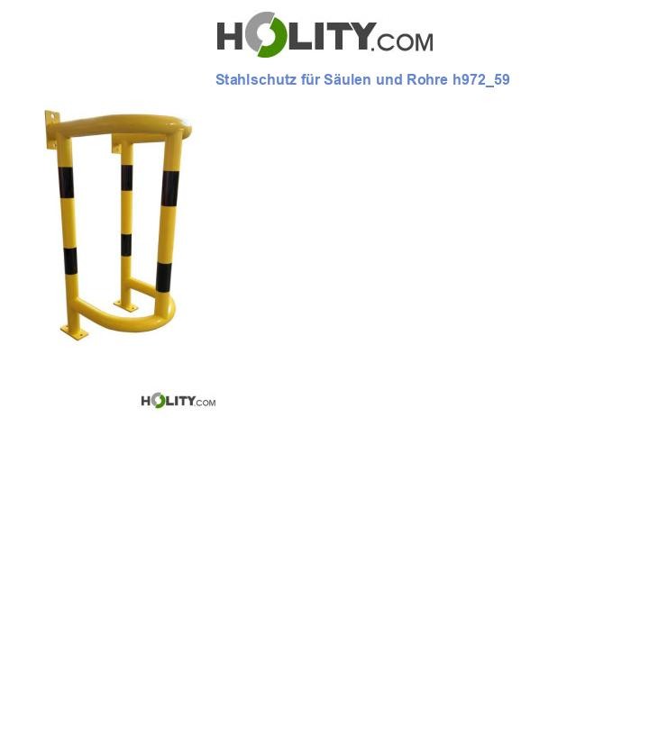 Stahlschutz für Säulen und Rohre h972_59