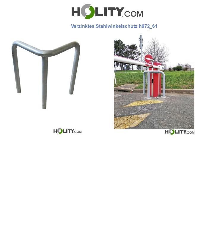 Verzinktes Stahlwinkelschutz h972_61