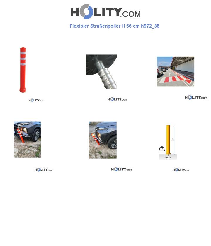 Flexibler Straßenpoller H 66 cm h972_85