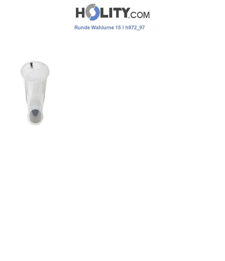 Runde Wahlurne 15 l h972_97