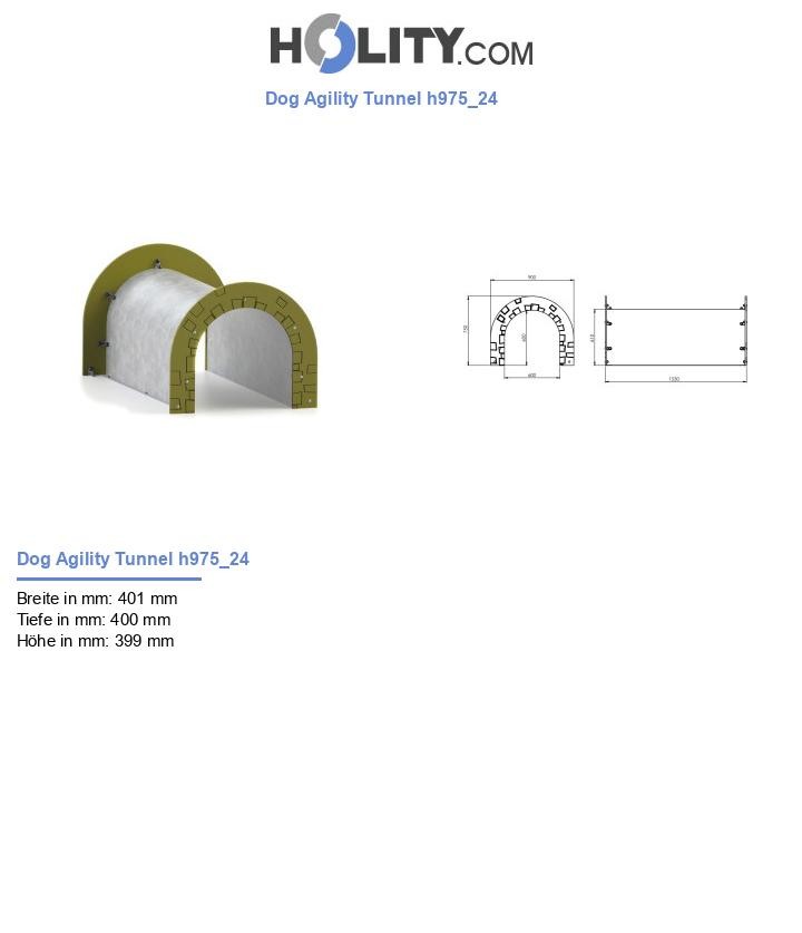 Dog Agility Tunnel h975_24