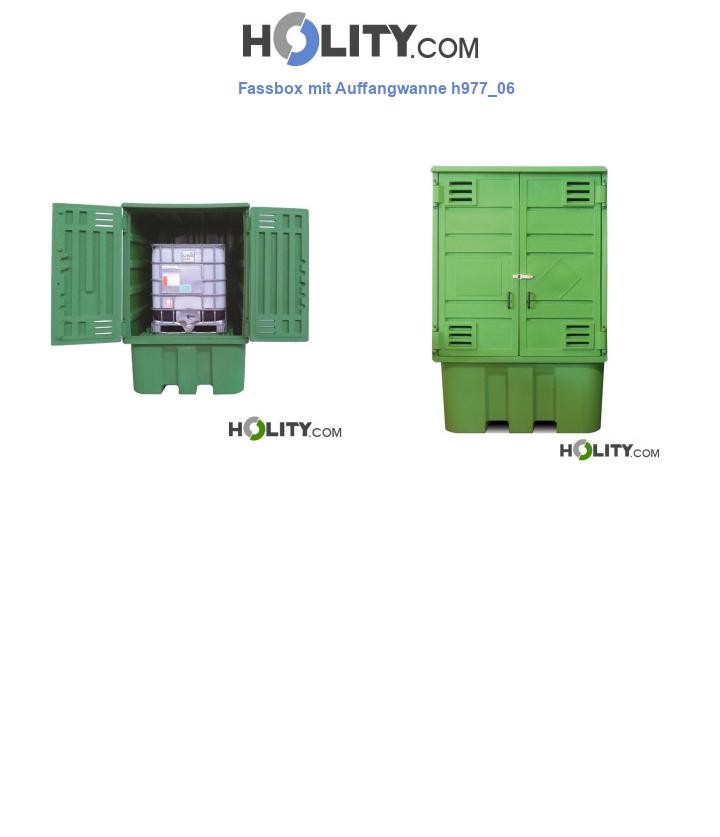 Fassbox mit Auffangwanne h977_06