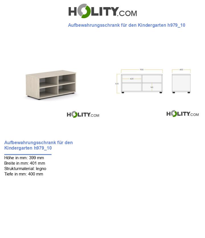 Aufbewahrungsschrank für den Kindergarten h979_10