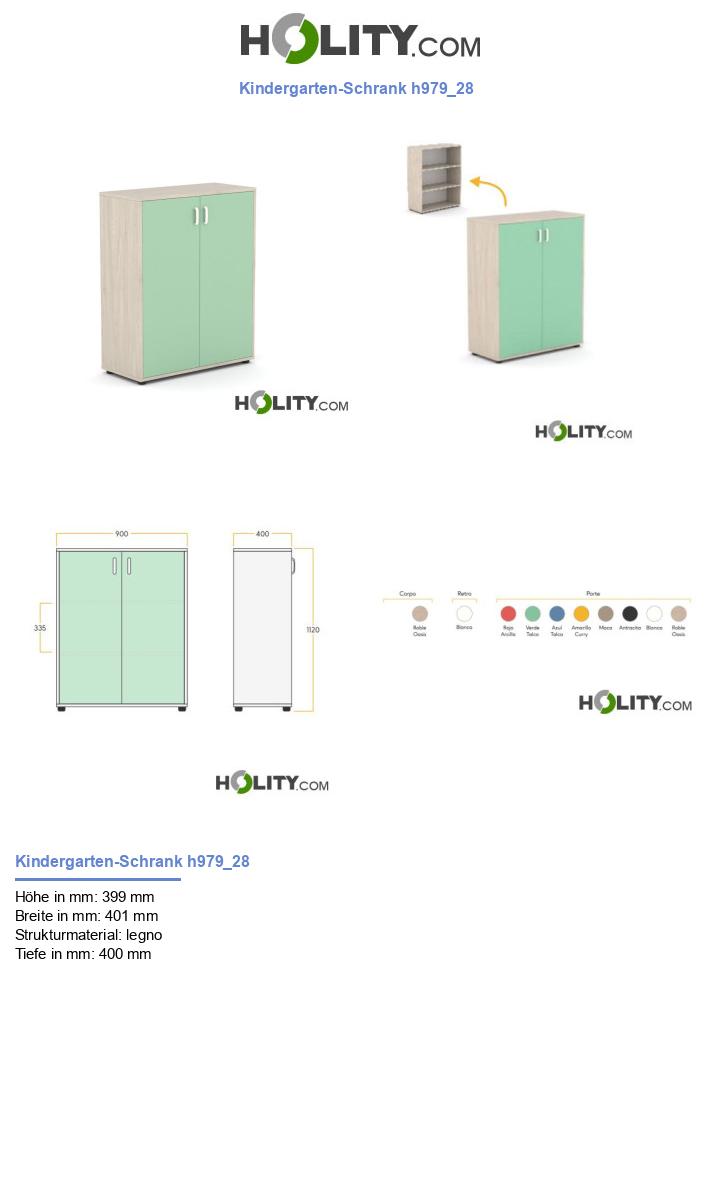 Kindergarten-Schrank h979_28