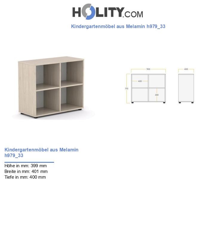 Kindergartenmöbel aus Melamin h979_33