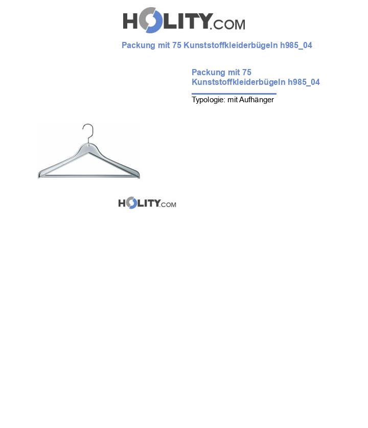 Packung mit 75 Kunststoffkleiderbügeln h985_04