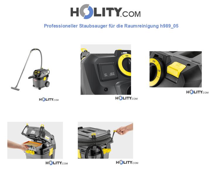 Professioneller Staubsauger für die Raumreinigung h989_05