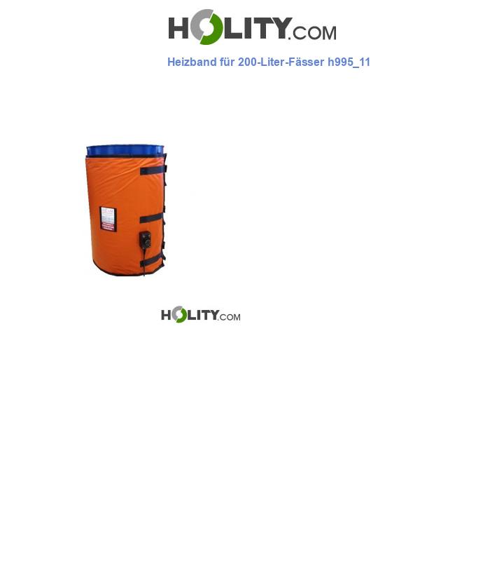 Heizband für 200-Liter-Fässer h995_11