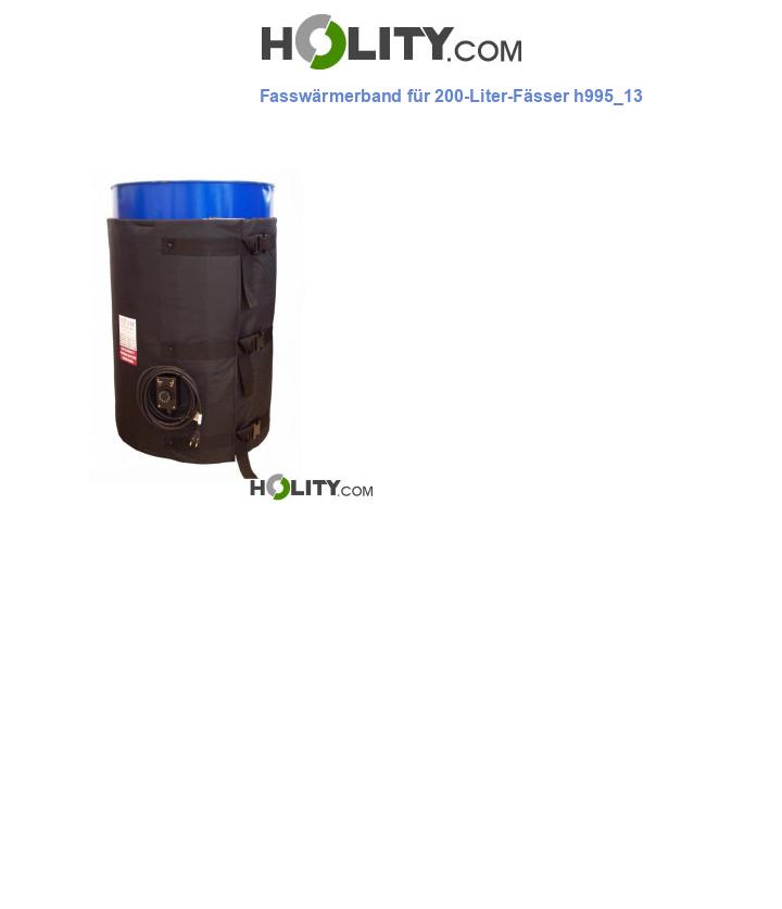 Fasswärmerband für 200-Liter-Fässer h995_13