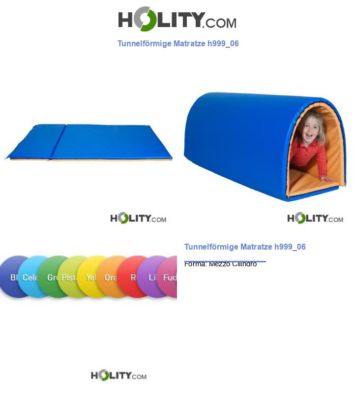 Tunnelförmige Matratze h999_06
