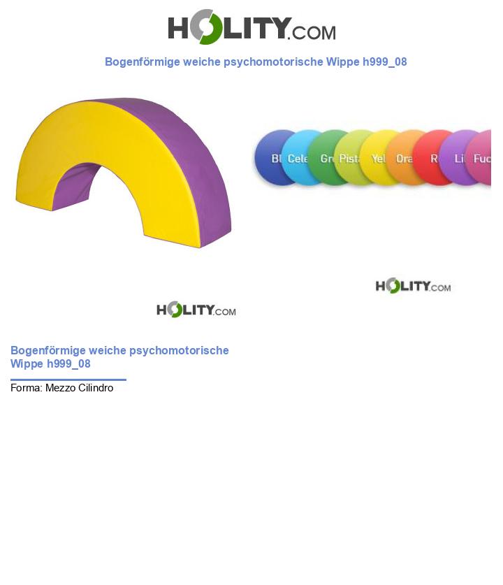Bogenförmige weiche psychomotorische Wippe h999_08