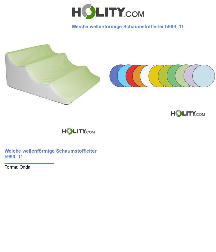 Weiche wellenförmige Schaumstoffleiter h999_11