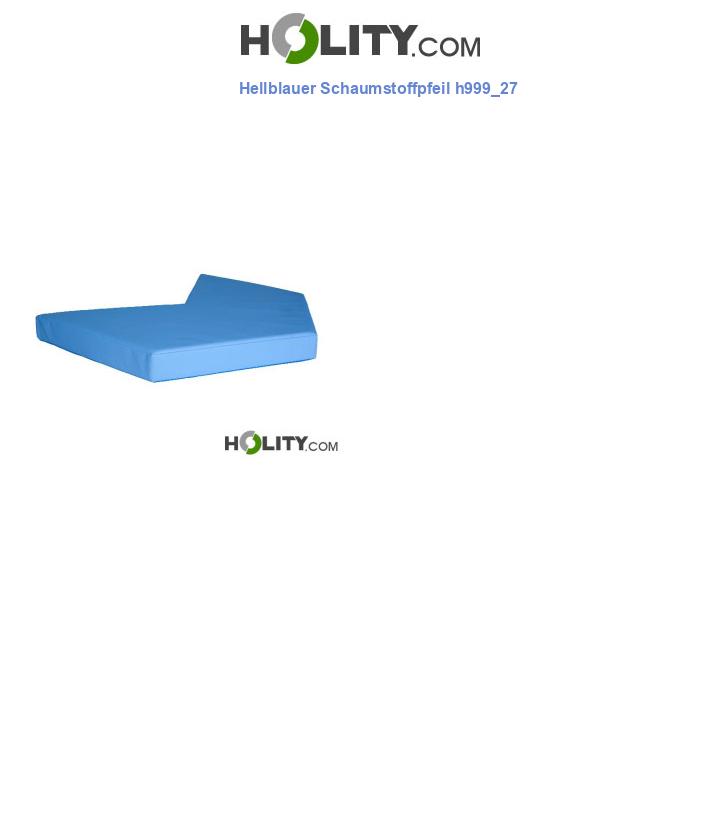 Hellblauer Schaumstoffpfeil h999_27